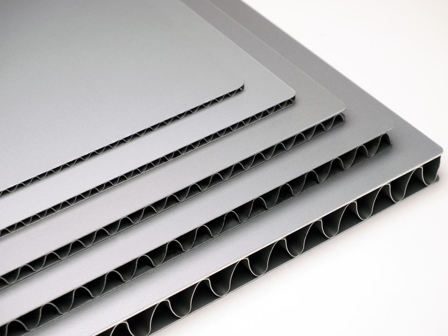Aluminiumwölzverbundplatte