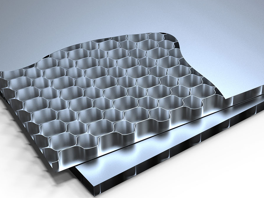 Aluminium Wabenverbundtafel